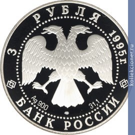 Full 3 rublya 1995 goda aleksandr nevskiy