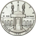 Thumb 1 dollar 1984 goda olimpiada 1984 goda v los anzhelese kolizeum