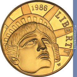 Full 5 dollarov 1986 goda 100 let statue svobody