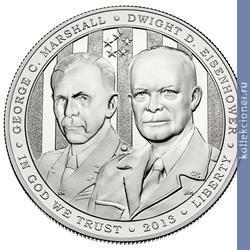 Full 1 dollar 2013 goda generaly ssha