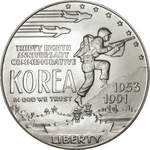 Thumb 1 dollar 1991 goda 38 let koreyskoy voyne