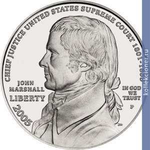 Full 1 dollar 2005 goda predsedatel verhovnogo suda ssha dzhon marshall