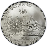 Thumb 1 dollar 1996 goda xxvi olimpiada greblya