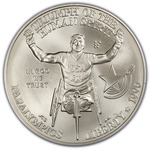 Thumb 1 dollar 1996 goda xxvi olimpiada sportsmeny kolyasochniki