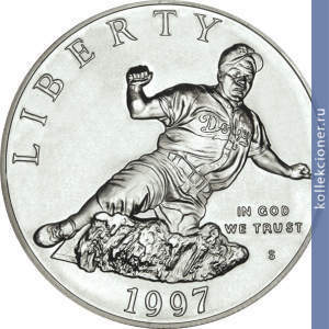 Full 1 dollar 1997 goda dzheki robinson