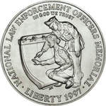 Thumb 1 dollar 1997 goda natsionalnyy memorial ofitserov pravoohranitelnyh organov