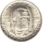 Thumb 50 tsentov 1951 goda memorial bukera t vashingtona