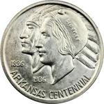 Thumb 50 tsentov 1938 goda 100 let shtatu arkanzas