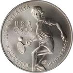 Thumb 1 dollar 1996 goda xxvi olimpiada tennis