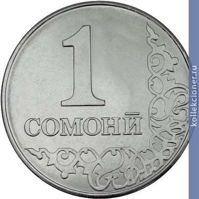 Full 1 somoni 2011 goda