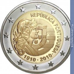 Full 2 evro 2010 goda 100 let portugalskoy respublike