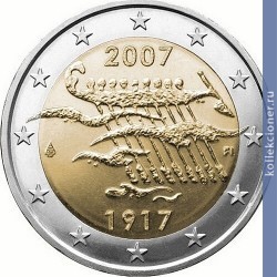 Full 2 evro 2007 goda 90 let nezavisimosti finlyandii