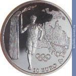 Full 10 evro 2004 goda estafeta olimpiyskogo ognya avstraliya