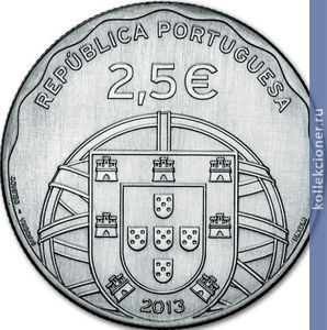Full 2 5 evro 2013 goda 100 let pervoy portugalskoy podvodnoy lodke mech ryba 148