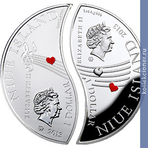 Full 1 dollar 2013 goda vlyublennye