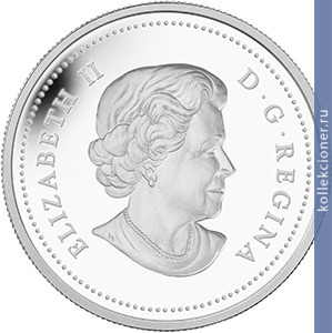 Full 20 dollarov 2013 goda krona kanadskogo klena vesna