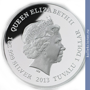 Full 1 dollar 2013 goda letuchiy gollandets