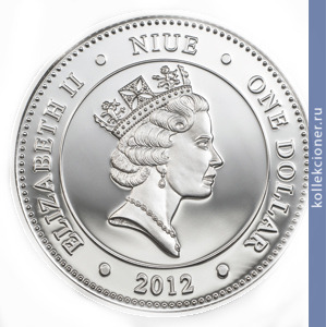 Full 1 dollar 2012 goda meksikanskiy stranstvuyuschiy pauk