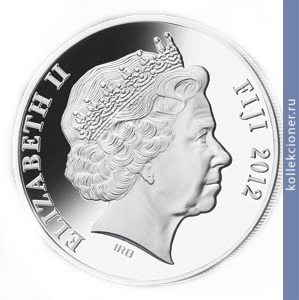 Full 50 dollarov 2012 goda titanik perlamutr