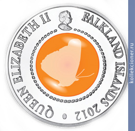Full 1 krona 2012 goda zhiznennyy tsikl babochki