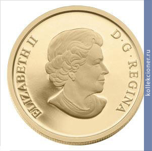 Full 75 kanadskih dollarov 2010 goda klenovye listya osen