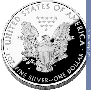 Full 1 dollar 2011 goda amerikanskiy orel