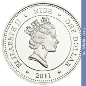Full 1 dollar 2011 goda slon 165