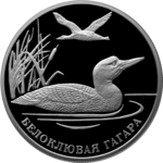 Thumb 2 rublya 2012 goda beloklyuvaya gagara