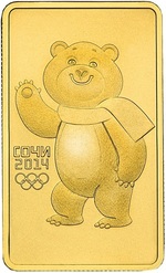 Thumb 100 rubley 2012 goda belyy mishka