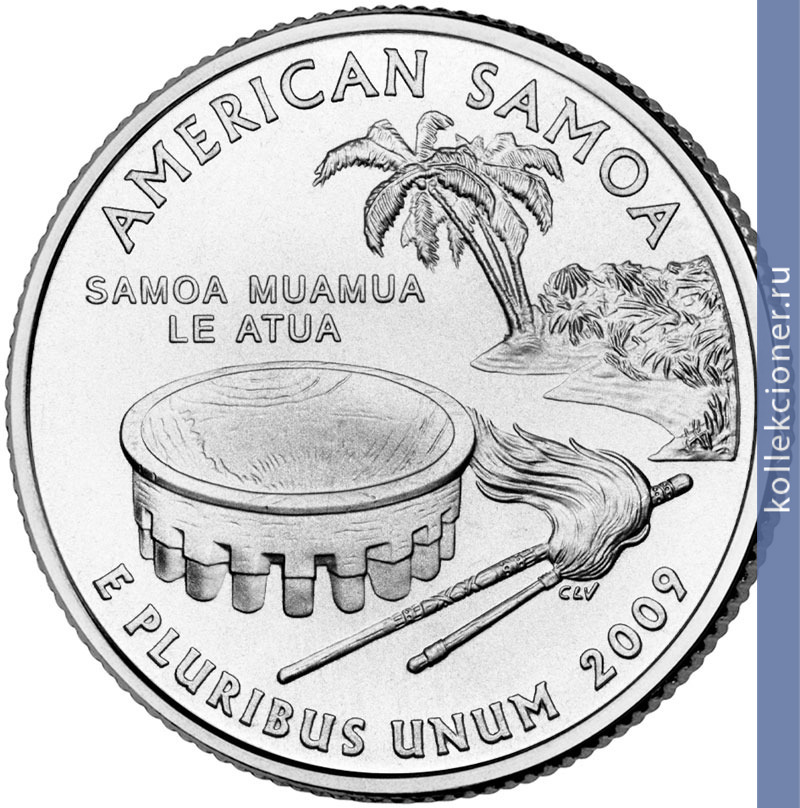 Full 25 tsentov 2009 goda amerikanskoe samoa