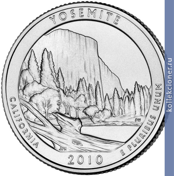 Full 25 tsentov 2010 goda natsionalnyy park yosemiti kaliforniya