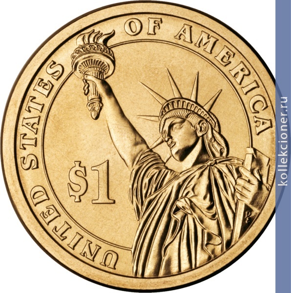 Full 1 dollar 2007 goda tomas dzhefferson