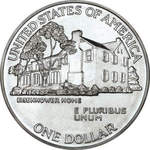 Thumb 1 dollar 1990 goda 100 let so dnya rozhdeniya eyzenhauera