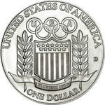 Thumb 1 dollar 1992 goda xxv letnie olimpiyskie igry barselona 1992