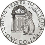 Thumb 1 dollar 1992 goda 200 let belomu domu