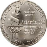 Thumb 1 dollar 1996 goda xxvi olimpiada pryzhki v vysotu