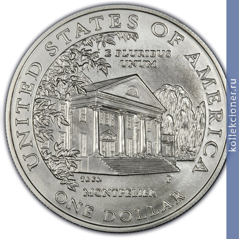 Full 1 dollar 1999 goda dolli medison