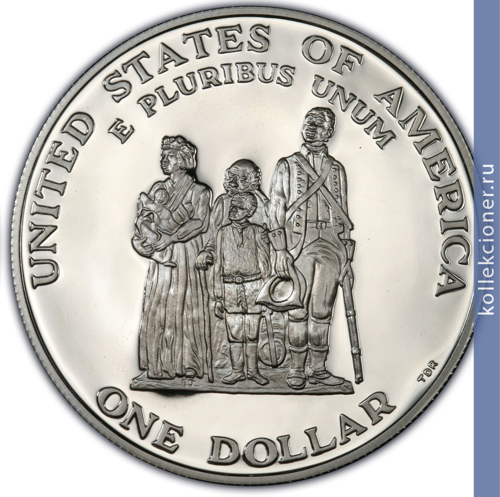 Full 1 dollar 1999 goda chernokozhie patrioty voyny za nezavisimost