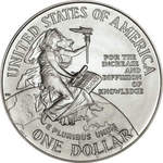 Thumb 1 dollar 1996 goda 150 letie smitsonianskogo instituta