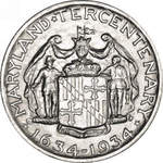 Thumb 50 tsentov 1934 goda 300 let shtatu merilend