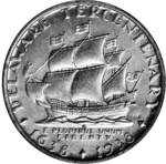Thumb 50 tsentov 1936 goda 300 letie delavera