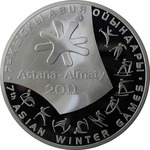 Thumb 5000 tenge 2010 goda 7 e zimnie aziatskie igry 2011 goda