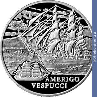 Full 1 rubl 2010 goda amerigo vespuchchi
