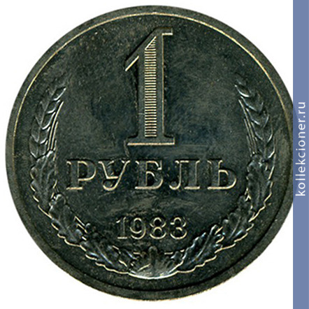Full 1 rubl 1983 g