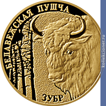 Full 50 rubley 2006 goda belovezhskaya puscha zubr