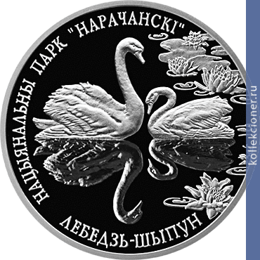 Full 20 rubley 2003 goda natsionalnyy park narochanskiy lebed shipun