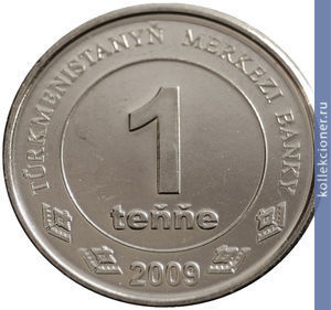 Full 1 tenge 2009 goda