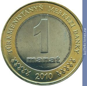 Full 1 manat 2010 goda