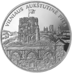 Thumb 50 litov 2011 goda verhniy zamok vilnyusa