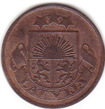 Thumb 2 santima 1922 goda